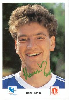 Hans Böhm  1990/1991 SG Stuttgart Scharnhausen  Handball Autogrammkarte original signiert 