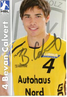 Bevan Calvert  TSV Altenholz   Handball Autogrammkarte original signiert 