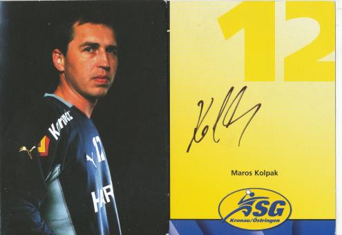 Maros Kolpak  SG Kronau Östringen  Handball Autogrammkarte original signiert 