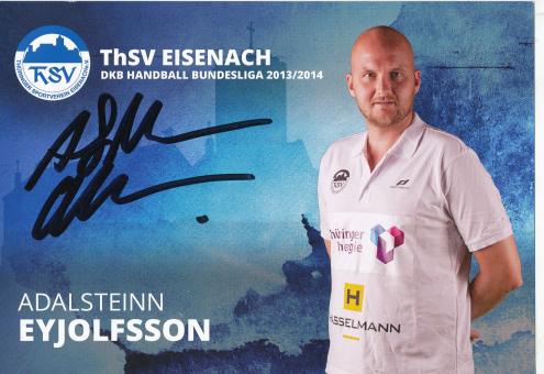 Adalsteinn Eyjolfsson 2015/2016  ThSV Eisenach  Handball Autogrammkarte original signiert 