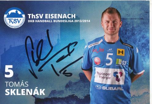 Tomas Sklenak  2015/2016  ThSV Eisenach  Handball Autogrammkarte original signiert 