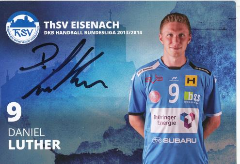 Daniel Luther  2015/2016  ThSV Eisenach  Handball Autogrammkarte original signiert 