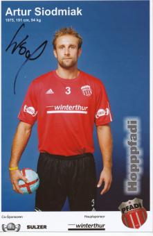 Artur Siodmiak  Pfadi Winterthur  Handball Autogramm Foto original signiert 