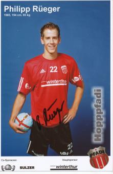 Philipp Rüeger  Pfadi Winterthur  Handball Autogramm Foto original signiert 