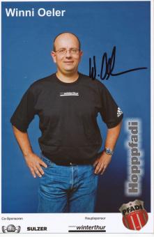 Winni Oeler  Pfadi Winterthur  Handball Autogramm Foto original signiert 