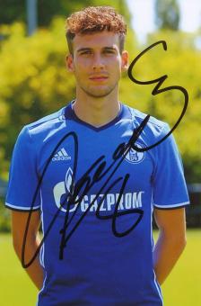 Leon Goretzka  FC Schalke 04  Fußball Autogramm Foto original signiert 