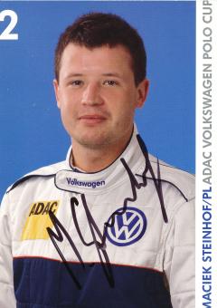 Maciek Steinhof  VW Auto Motorsport Autogrammkarte original signiert 