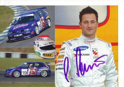 Patrick Sommer  Seat  Auto Motorsport Autogrammkarte original signiert 