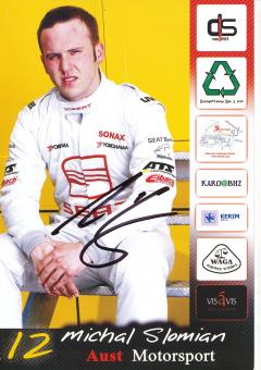 Michel Slomian   Seat  Auto Motorsport Autogrammkarte original signiert 