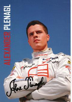 Alexander Plenagl   Seat  Auto Motorsport Autogrammkarte original signiert 