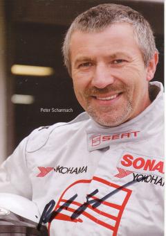 Peter Scharmach  Seat  Auto Motorsport Autogrammkarte original signiert 