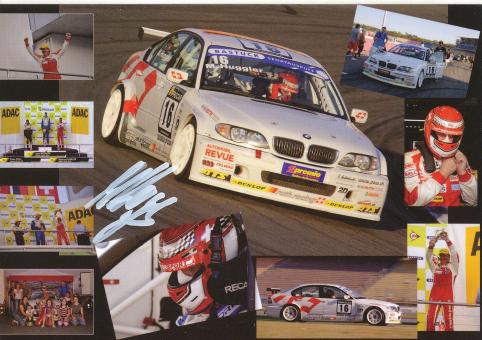 Markus Huggler  BMW  Auto Motorsport Autogrammkarte original signiert 
