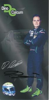 Dino Calcum   Auto Motorsport Autogrammkarte original signiert 