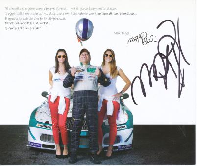 Max Pigoli  Audi  Auto Motorsport Autogrammkarte original signiert 