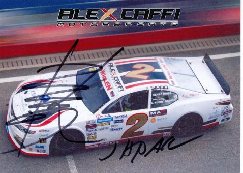 Alex Caffi   Auto Motorsport Autogrammkarte original signiert 