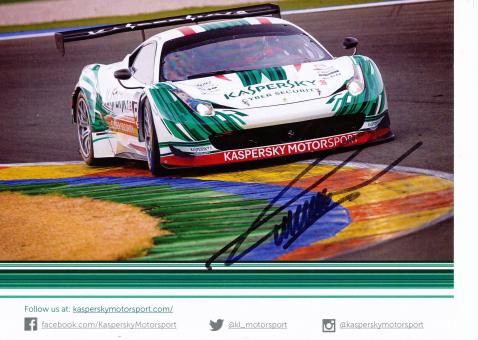 Alexander Moiseev   Auto Motorsport Autogrammkarte original signiert 