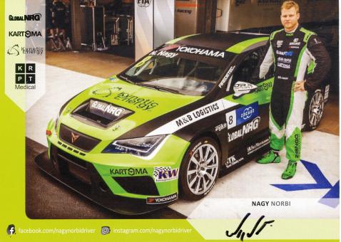 Nagi Norbi  Auto Motorsport Autogrammkarte original signiert 
