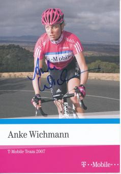 Anke Wichmann  Team Telekom  Radsport  Autogrammkarte original signiert 