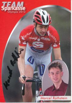 Marcel Rothstein  Radsport  Autogrammkarte original signiert 