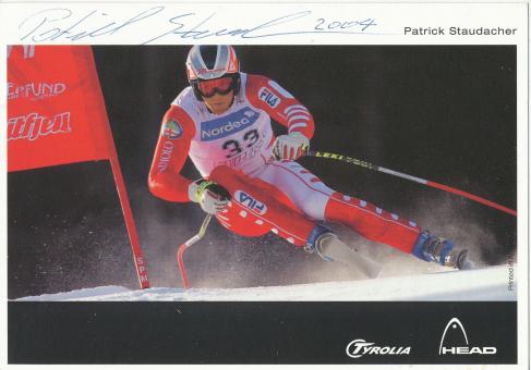 Patrick Staudacher  Italien  Ski Alpin Autogrammkarte original signiert 