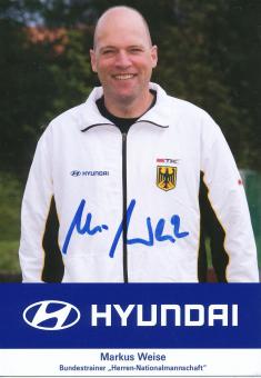 Markus Weise  Hockey  Autogrammkarte original signiert 