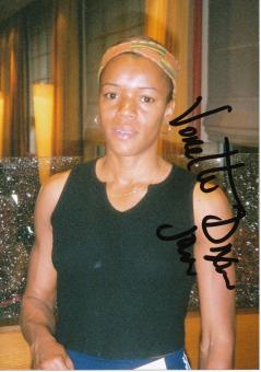 Vonette Dixon  Jamaika  Leichtathletik  13x18 cm Foto original signiert 