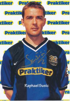 Raphael Susic  1999/2000  FC Saarbrücken Fußball  Autogrammkarte original signiert 