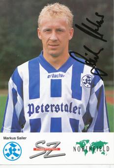 Markus Sailer  1994/1995  Stuttgarter Kickers Fußball Autogrammkarte original signiert 