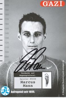 Marcus Mann  2007/2008  Stuttgarter Kickers Fußball Autogrammkarte original signiert 