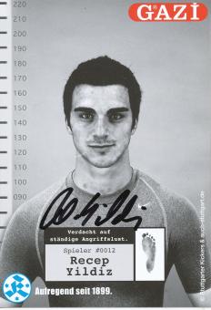 Recep Yildiz  2007/2008  Stuttgarter Kickers Fußball Autogrammkarte original signiert 