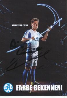 Kai Bastian Evers  2013/2014  Stuttgarter Kickers Fußball Autogrammkarte original signiert 