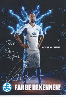 Patrick Milchraum  2013/2014  Stuttgarter Kickers Fußball Autogrammkarte original signiert 