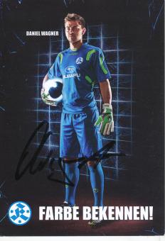 Daniel Wagner  2013/2014  Stuttgarter Kickers Fußball Autogrammkarte original signiert 