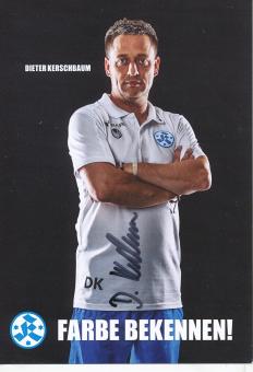 Dieter Kerschbaum  2013/2014  Stuttgarter Kickers Fußball Autogrammkarte original signiert 