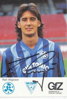 Ralf Allgöwer  1988/1989  Stuttgarter Kickers Fußball Autogrammkarte original signiert 