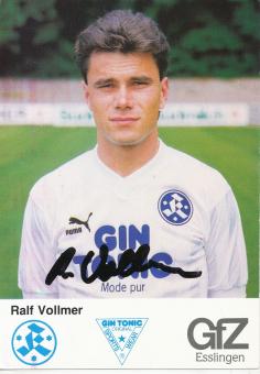 Ralf Vollmer  1986/1987  Stuttgarter Kickers Fußball Autogrammkarte original signiert 