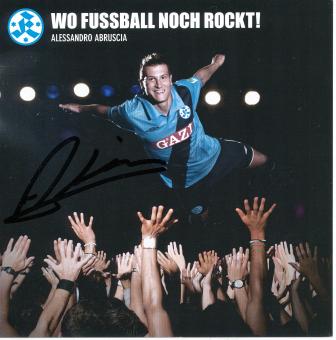 Alesandro Abruscia  2010/2011  Stuttgarter Kickers Fußball Autogrammkarte original signiert 