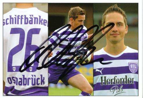 Christian Schiffbänker  VFL Osnabrück  2008/2009  Fußball Autogrammkarte original signiert 