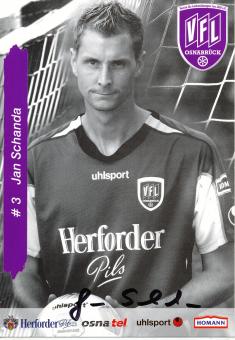 Jan Schanda  2005/2006  VFL Osnabrück  Fußball Autogrammkarte original signiert 