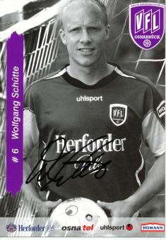 Wolfgang Schütte  2005/2006  VFL Osnabrück  Fußball Autogrammkarte original signiert 
