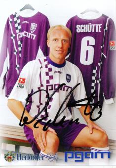Wolfgang Schütte   2003/2004  VFL Osnabrück  Fußball Autogrammkarte original signiert 