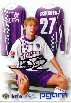 Benjamin Schüßler   2003/2004  VFL Osnabrück  Fußball Autogrammkarte original signiert 