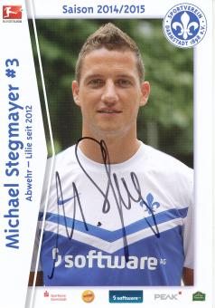 Michael Stegmayr  2014/2015  SV Darmstadt 98  Fußball Autogrammkarte original signiert 