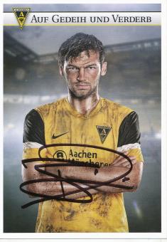 Benjamin Auer  2011/2012  Alemannia Aachen  Fußball Autogrammkarte original signiert 