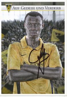 Babacar Gueye  2010/2011  Alemannia Aachen  Fußball Autogrammkarte original signiert 