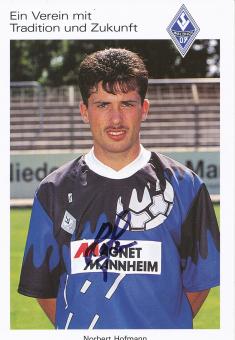Norbert Hofmann  1993/1994  SV Waldhof Mannheim  Fußball Autogrammkarte original signiert 