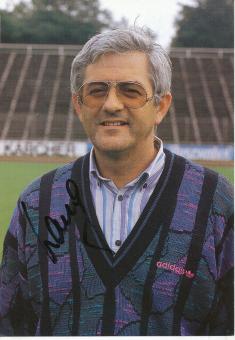 Egon Lang  1988/1989  SV Waldhof Mannheim  Fußball Autogrammkarte original signiert 
