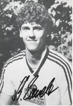 Stephan Zander  1985/1986 SG Wattenscheid 09  Fußball Autogrammkarte original signiert 
