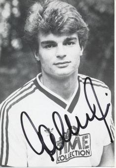 Markus Falkenstein  1985/1986 SG Wattenscheid 09  Fußball Autogrammkarte original signiert 