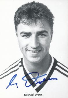 Michael Drews  1987/1988 SG Wattenscheid 09  Fußball Autogrammkarte original signiert 